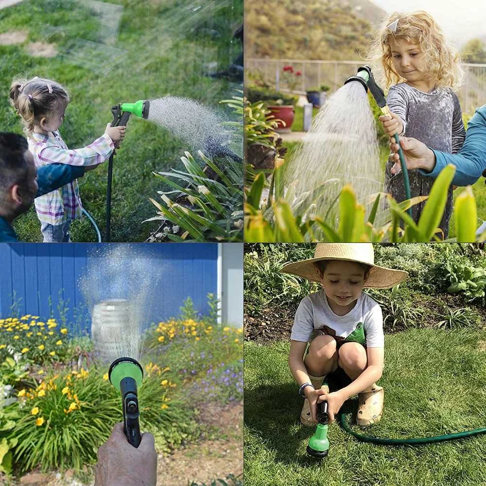Išsitempianti sodo žarna su purkštuku 7,5m-22,5m