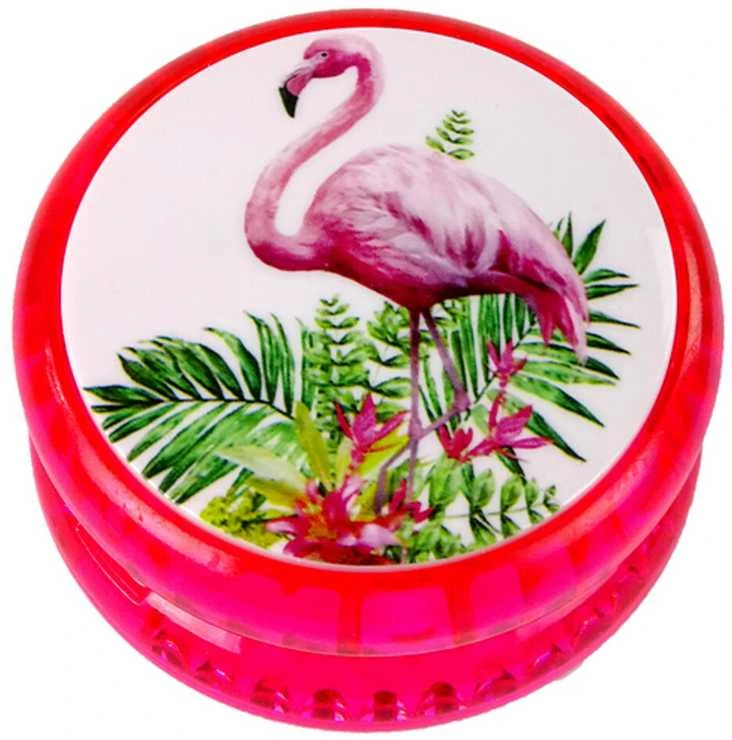 Jojo žaidimas su flamingo motyvu, rožinis
