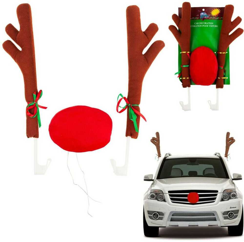 Kalėdinė dekoracija automobiliui