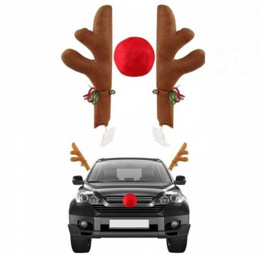 Kalėdinė dekoracija automobiliui