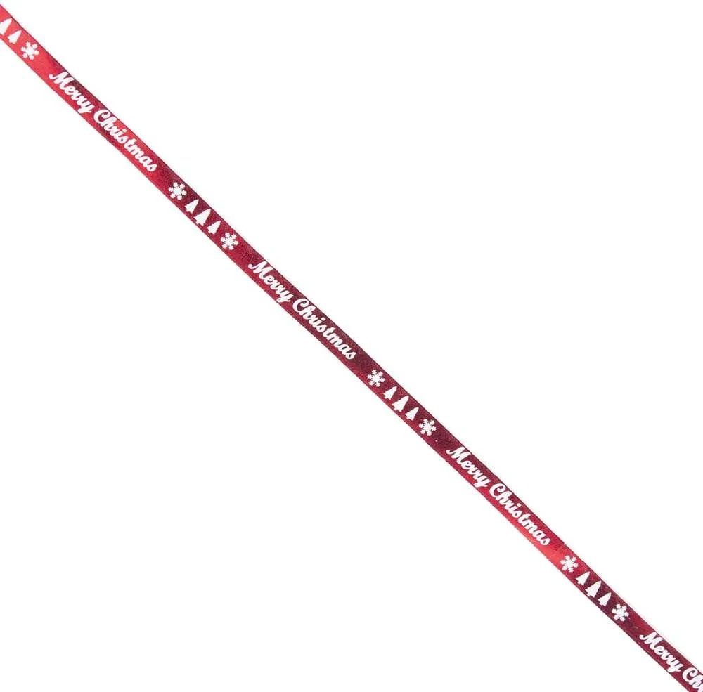 Kalėdinė dovanų pakavimo juostelė, 4.5 m (1 vnt.)