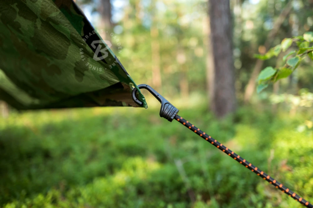 Kamufliažinis lauko tentas Bradas CAMOforest, 5 x 8 m, 90 g/m²