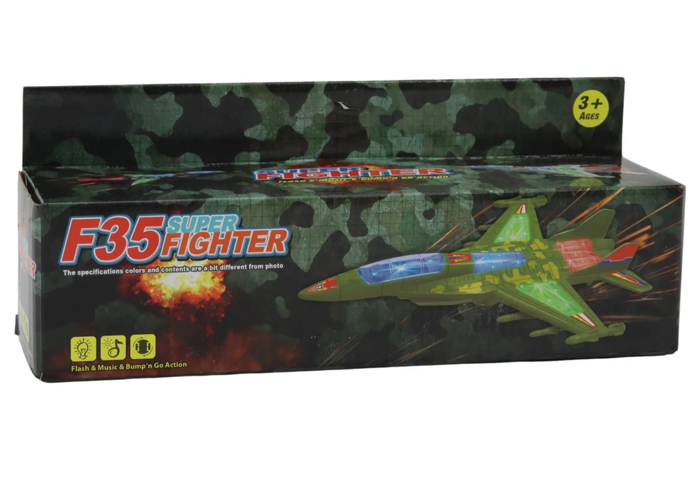 Karinis naikintuvas F35, žalias