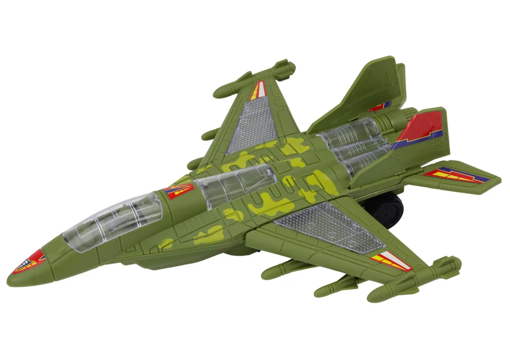 Karinis naikintuvas F35, žalias