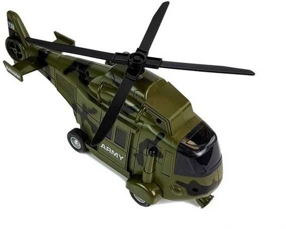 Karinis sraigtasparnis su garsais ir šviesomis, 1:16