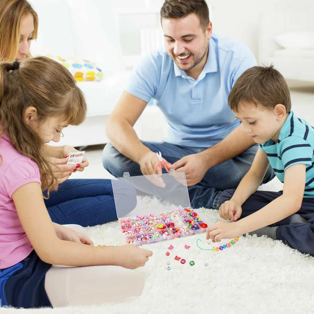 Karoliukų rinkinys papuošalams gaminti