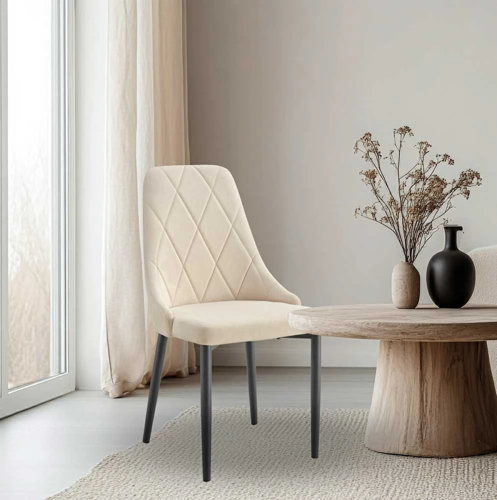 Kėdė Ava-2 Rhombi, beige