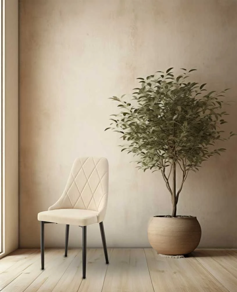 Kėdė Ava-2 Rhombi, beige