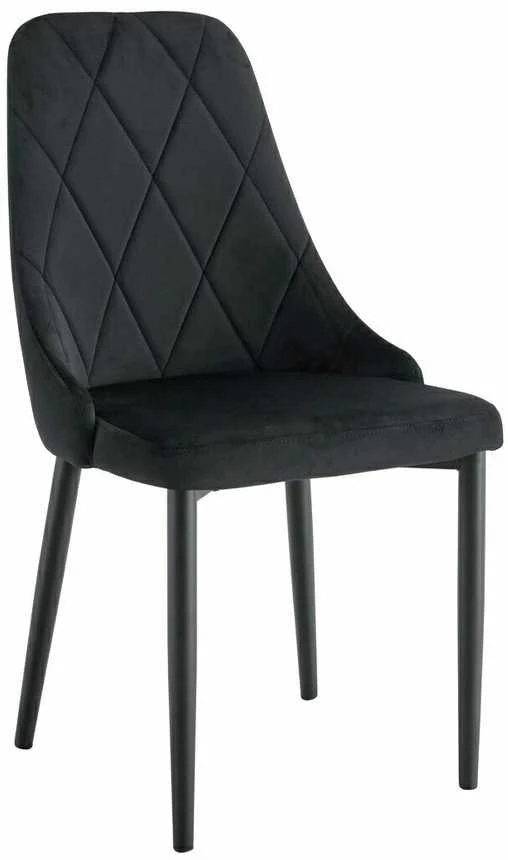 Kėdė Ava-2 Rhombi, juoda