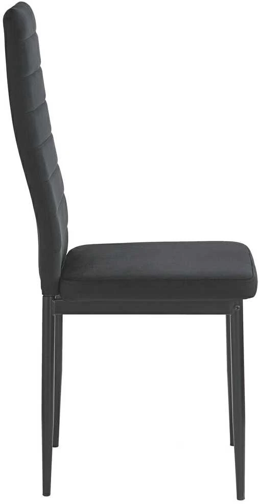 Kėdė Marko-2, velvet, juoda