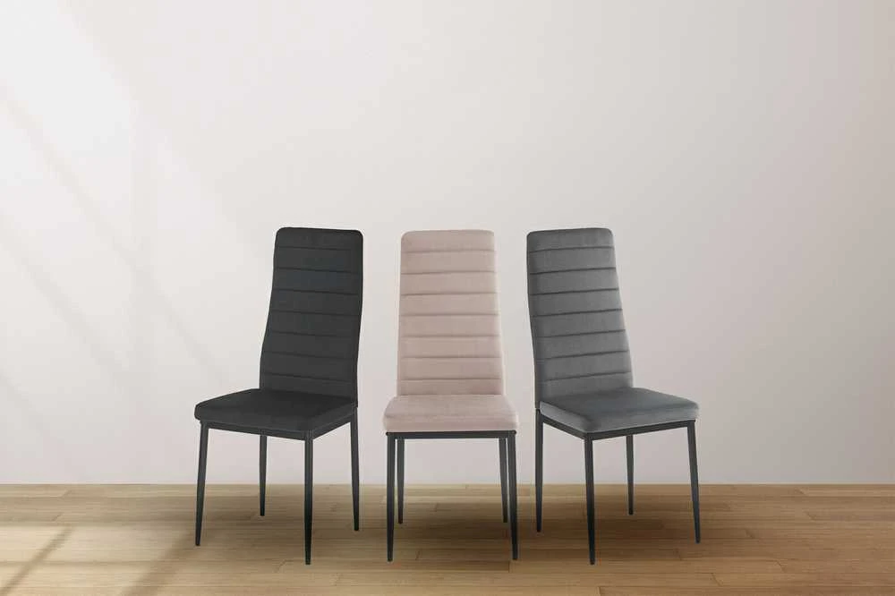 Kėdė Marko-2, velvet, juoda