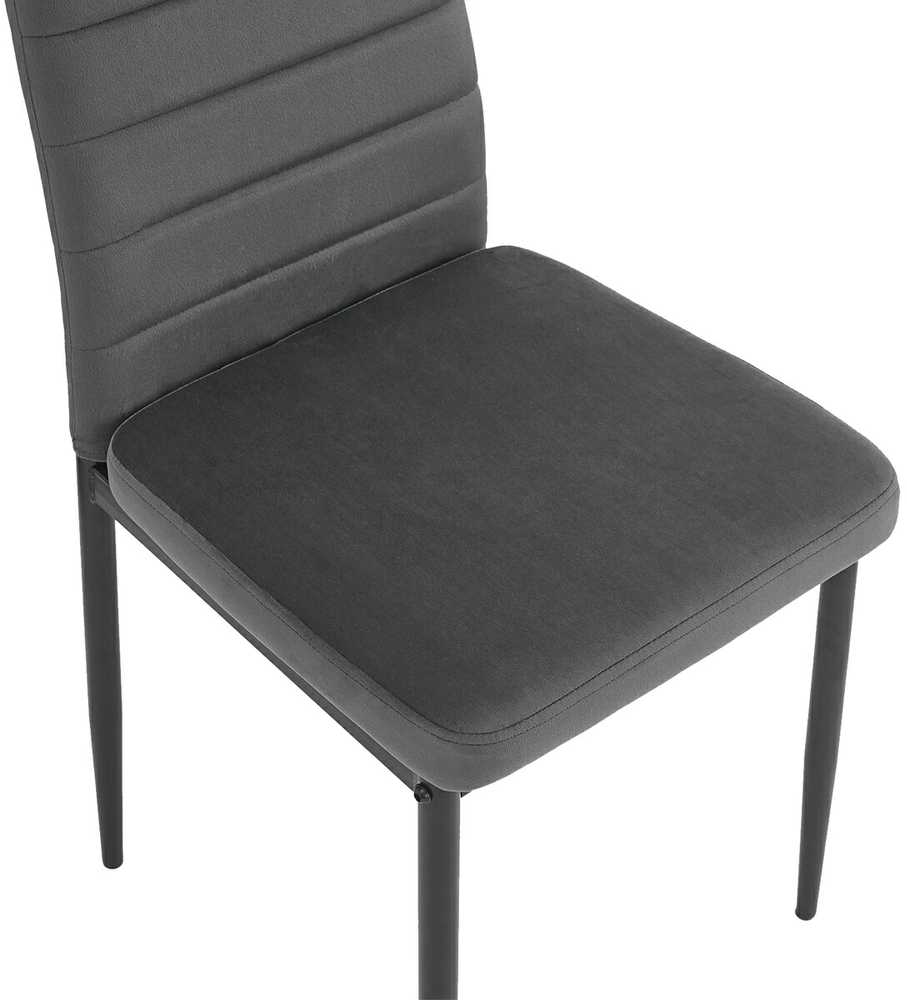 Kėdė Marko-2, velvet, pilka