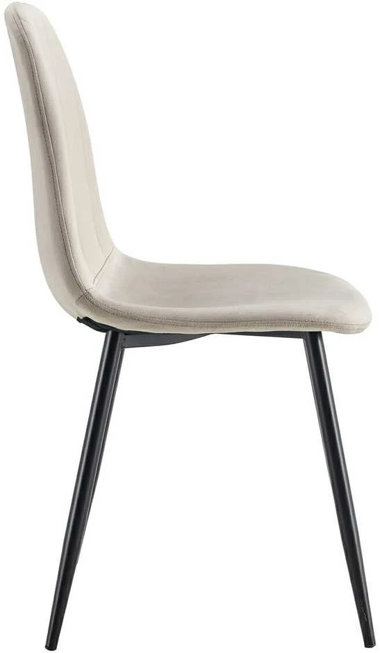 Kėdė Monita Lines, velvet, taupe