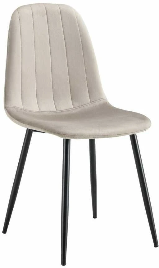Kėdė Monita Lines, velvet, taupe