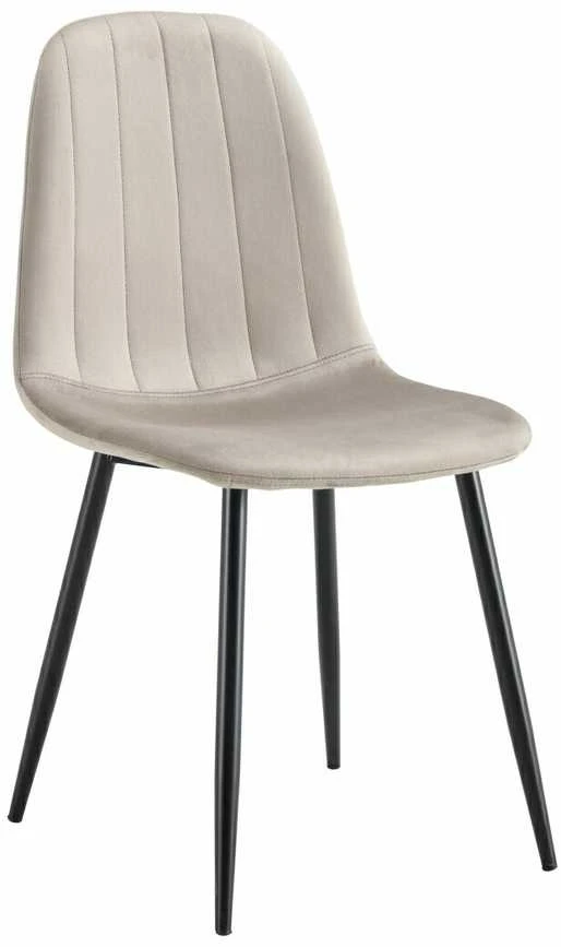 Kėdė Monita Lines, velvet, taupe