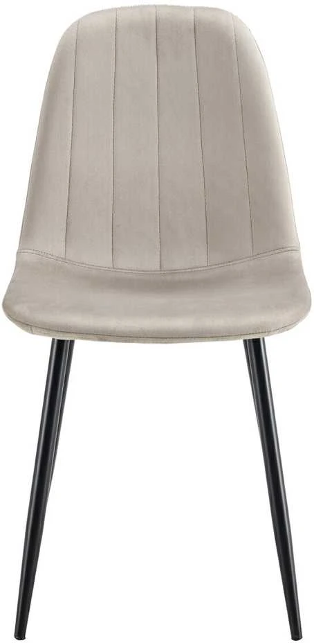 Kėdė Monita Lines, velvet, taupe