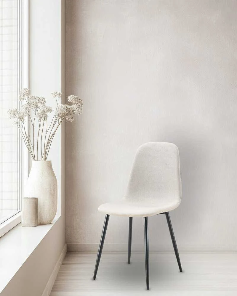 Kėdė Monita, polilinen, beige