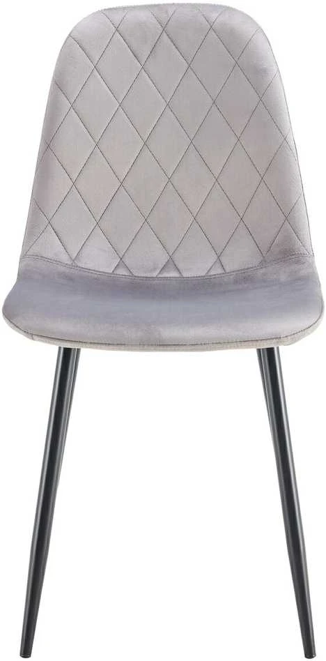 Kėdė Monita Rhombi, velvet, pilka