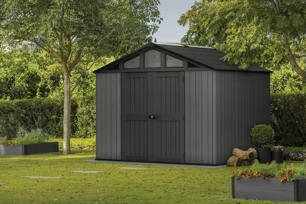 Keter sodo namukas STRONGHOLD SHED, 10x8, Pilkas