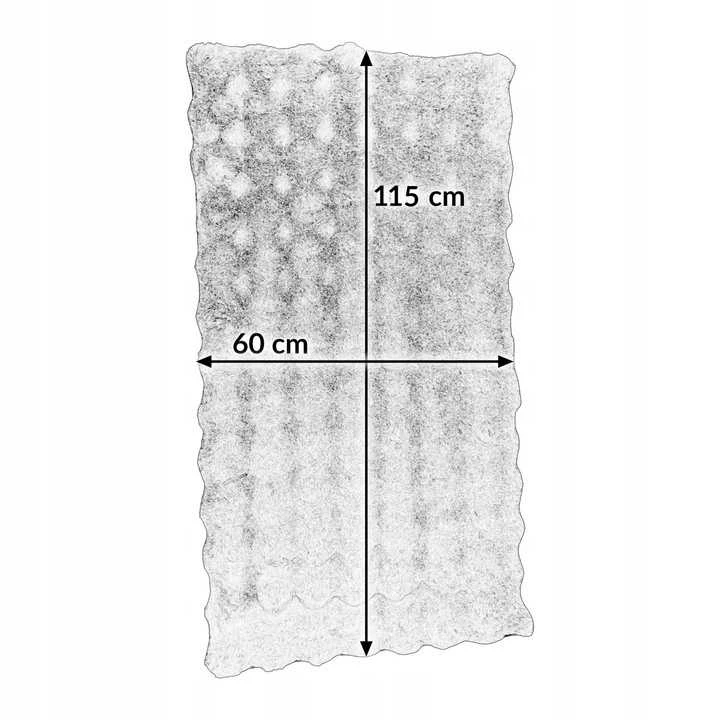 Kilimas Bubble, 60x115 cm, taupe