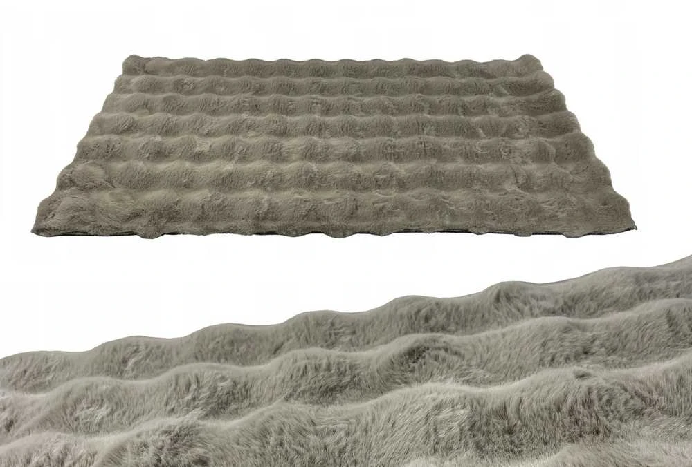 Kilimas Bubble, 60x115 cm, taupe