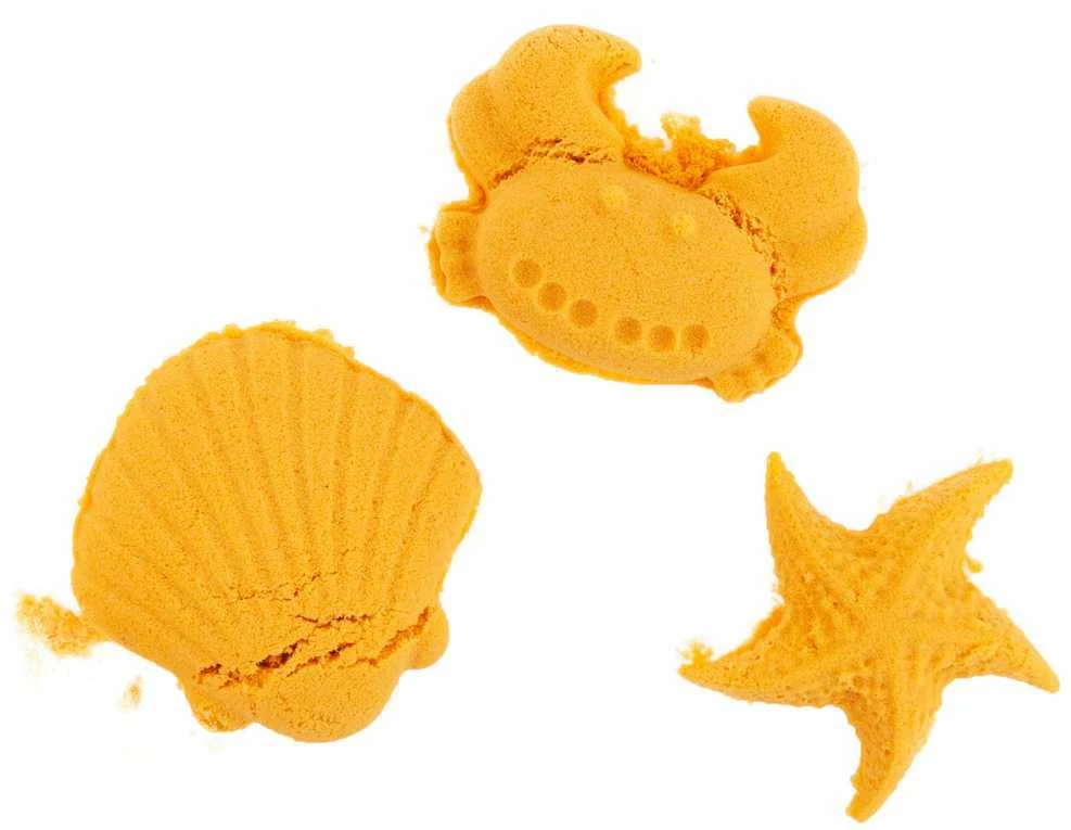 Kinetinis smėlis, 1kg., geltonas