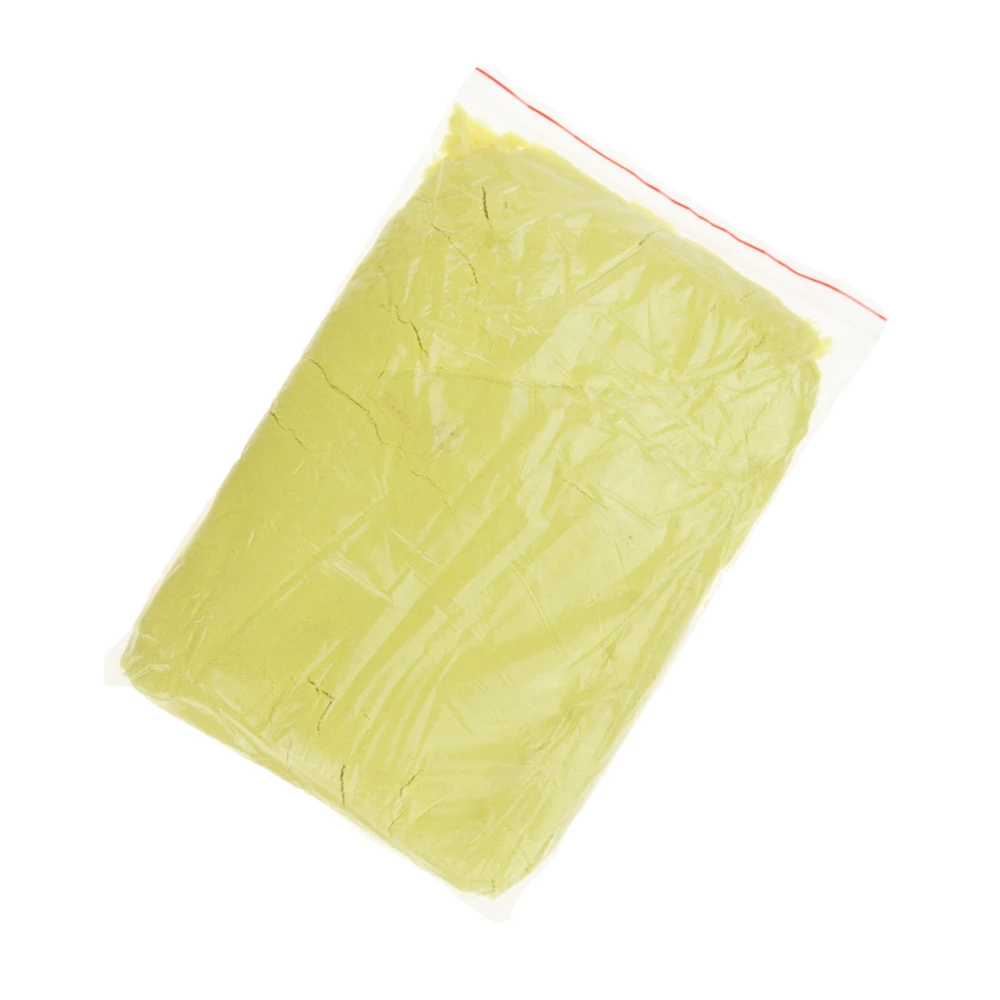 Kinetinis smėlis, 1kg, geltonas