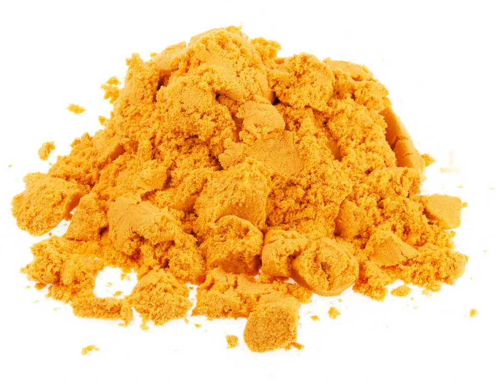 Kinetinis smėlis, 1kg., geltonas