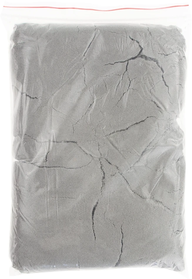 Kinetinis smėlis, 1kg, pilkas