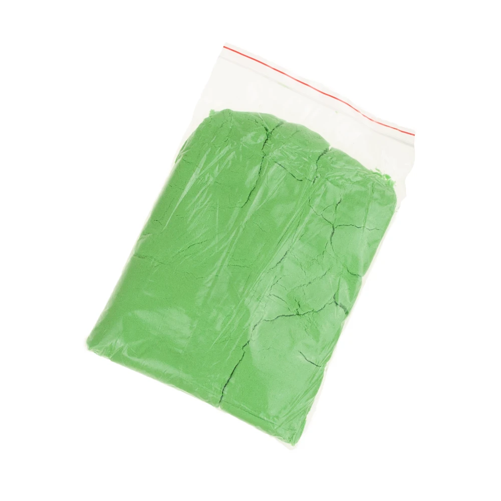 Kinetinis smėlis, 1kg., žalias