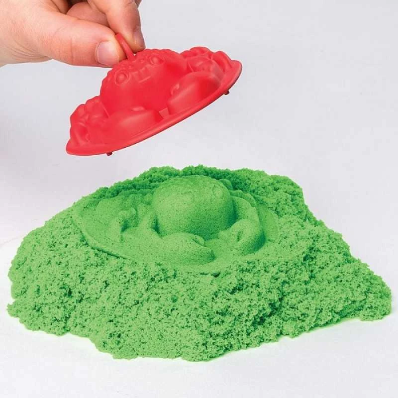 Kinetinis smėlis, 1kg., žalias