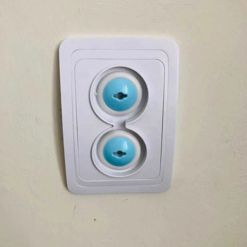 Kištukinių elektros lizdų apsaugos, 6 vnt.