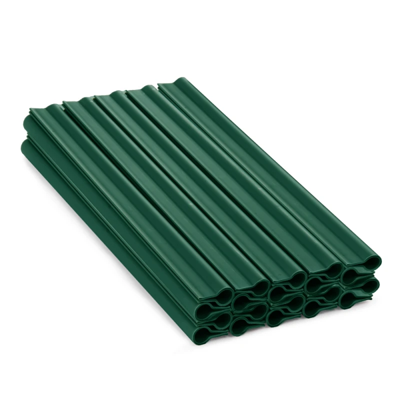 Klipsai tvoros juostai Bradas, 19 cm, 20 vnt., žalia
