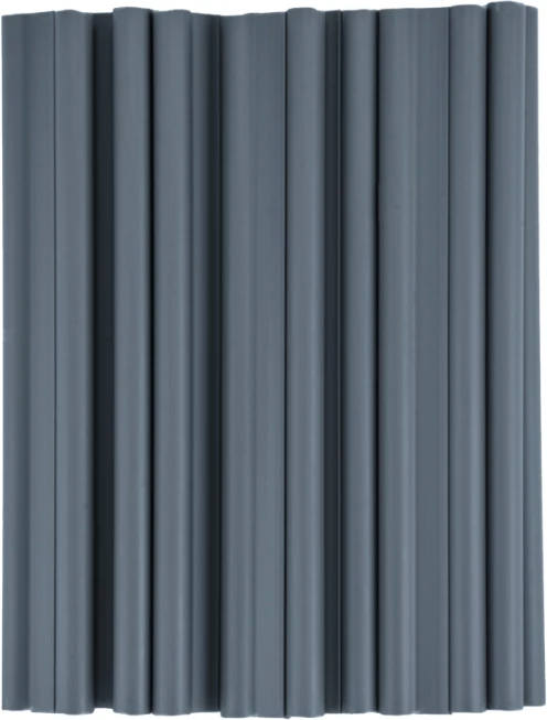 Klipsai tvoros juostai Bradas Solid, 19 cm, 20 vnt., pilka