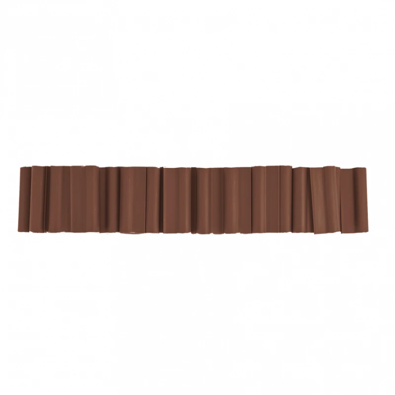 Klipsai tvoros juostai Bradas Solid, 4.75 cm, 40 vnt., ruda