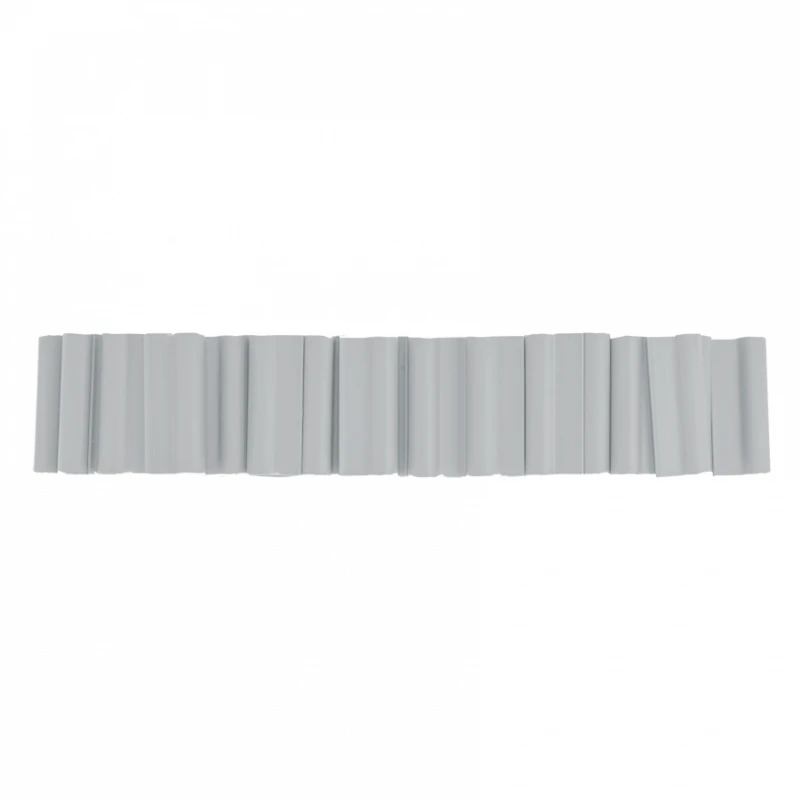Klipsai tvoros juostai Bradas Solid, 4.75 cm, 40 vnt., šviesiai pilka