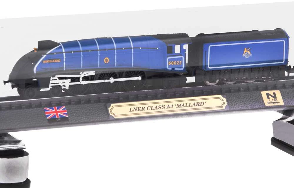 Kolekcinis lokomotyvo modelis ﻿LNER CLASS A4 MALLARD