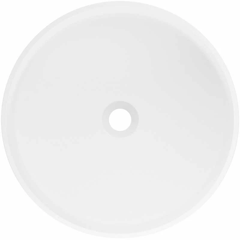 Konglomerato laisvai pastatomas praustuvas Mexen Onyx-01, 45 x 45 cm, Baltas matt