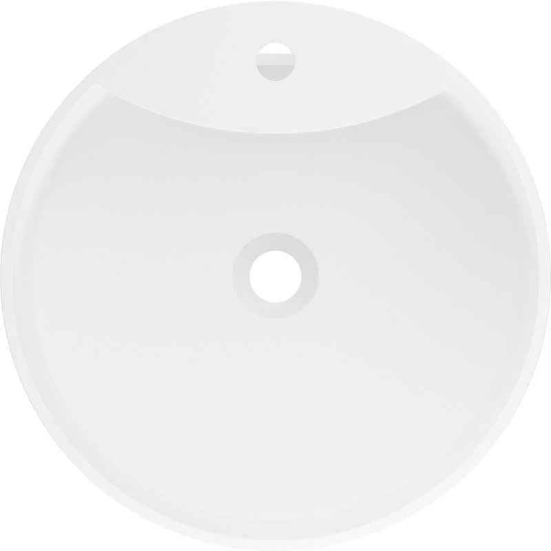 Konglomerato laisvai pastatomas praustuvas Mexen Onyx-02, 45 x 45 cm, Baltas matt