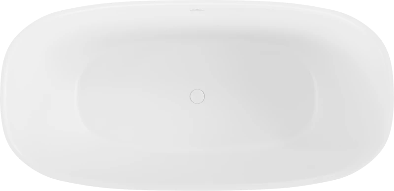 Konglomerato vonia Mexen Como, 150 x 82 cm, Baltas matt