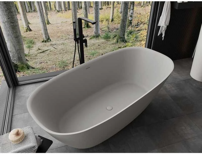 Konglomerato vonia Mexen Como, 150 x 82 cm, Concrete matt