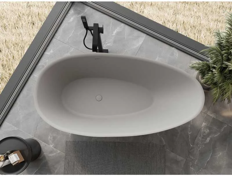 Konglomerato vonia Mexen Milano, 150 x 82 cm, Concrete matt