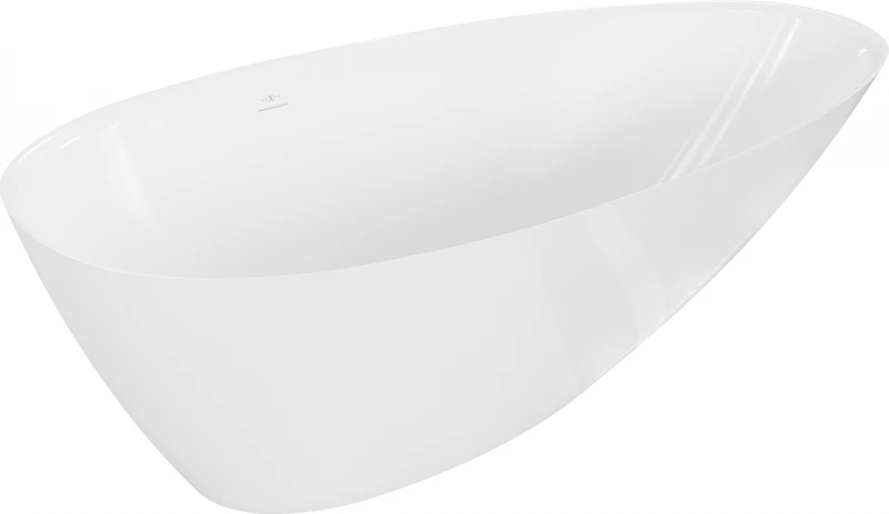 Konglomerato vonia Mexen Milano, 150 x 82 cm, Baltas gloss