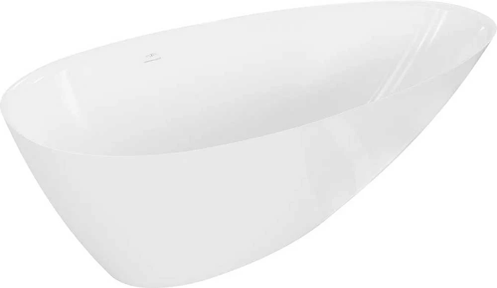 Konglomerato vonia Mexen Milano, 170 x 86 cm, Baltas gloss