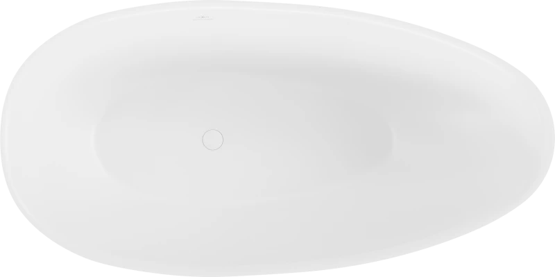 Konglomerato vonia Mexen Milano, 170 x 86 cm, Baltas matt