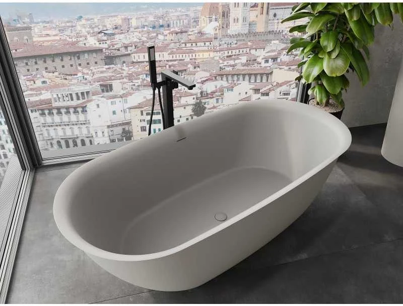 Konglomerato vonia Mexen Siena, 170 x 80 cm, Concrete matt