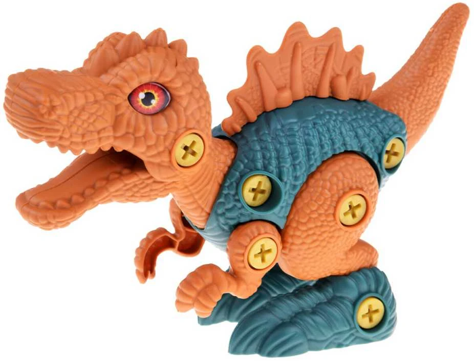 Konstrukcinis DIY rinkinys su įrankiais Dinozaurų pasaulis