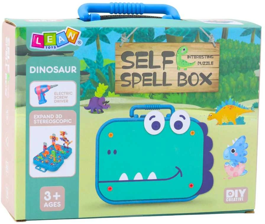 Konstrukcinis rinkinys DIY - Dinosaur, 228 el.