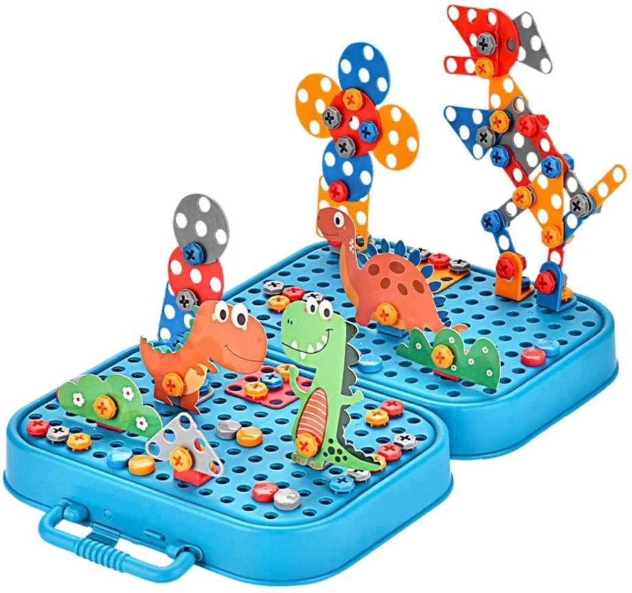 Konstrukcinis rinkinys DIY - Dinosaur, 228 el.