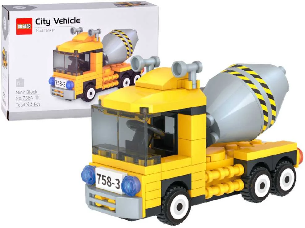 Konstruktoriaus rinkinys "CITY VEHICLE" (1 vnt.)